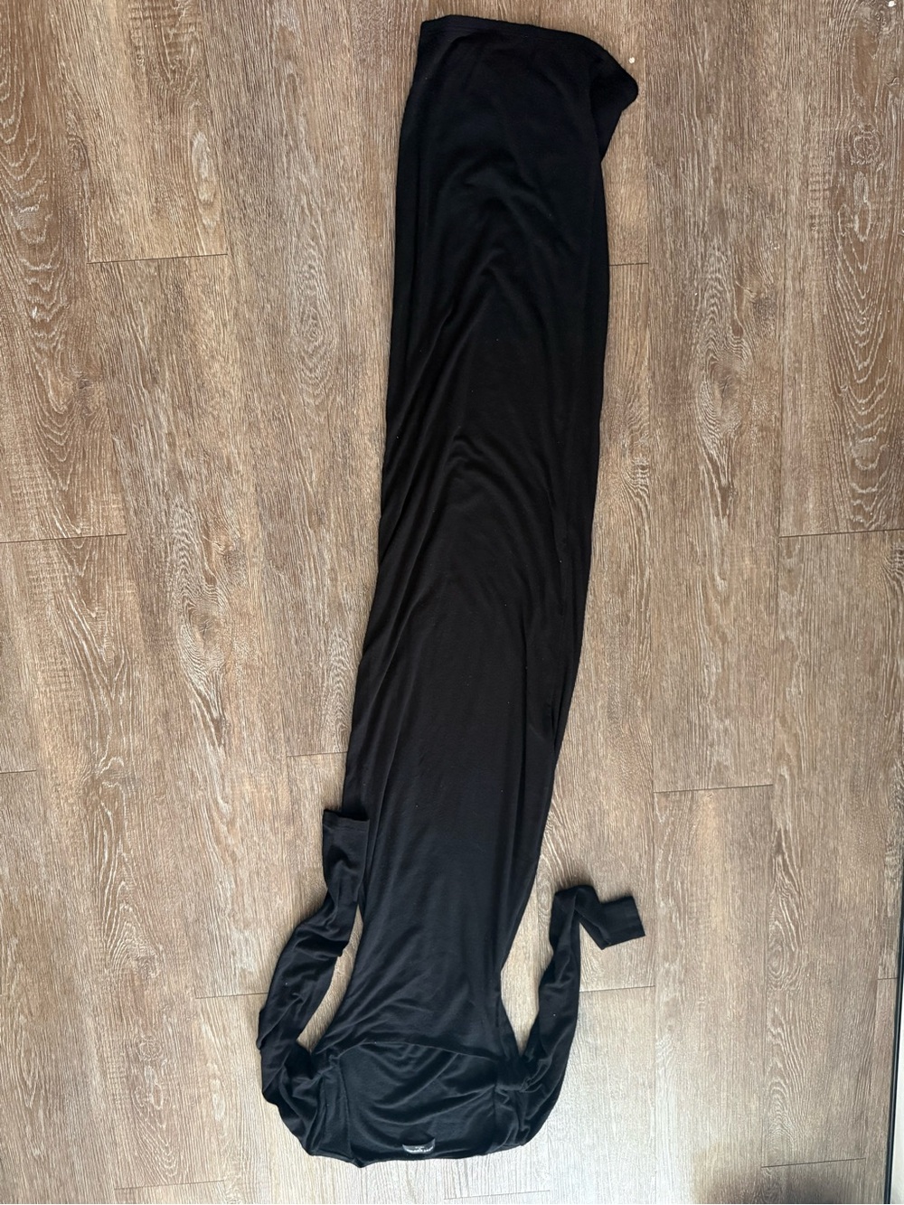 naked wardrobe Black Maxi Dress